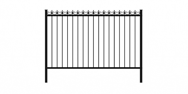 Забор сварной ЗС-7