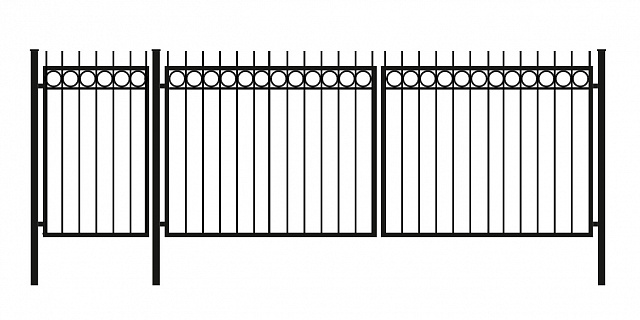Ворота и калитка ВМ-13